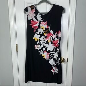 Ann Taylor Floral Dress Business Night Out Size LP